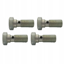 4x Banjobolt - overløb - til øjer M10x1,25 - galvaniseret; SR-12