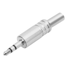 3,5 mm stereojackstik metalbeskytter