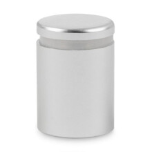 Monteringsbeslag i aluminium (afstandsstykke) (sølv) - 19x19