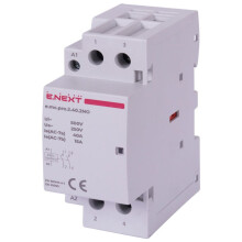 E.NEXT p005203 Modulær kontaktor PRO 2P 40A 2NO 230V AC