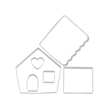 Peberkageforme 6 stk. PEBERKAGEHUS / Birkmann
