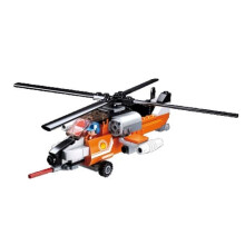 BLOCKI SLUBAN LUFTHAVN Helikopter 129 - B0667D