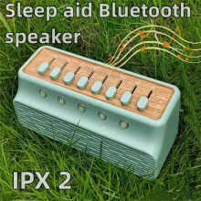 New Natural Sound White Noise Speaker Portable Bedroom Sleeper White Noise Home Wireless Speaker Green