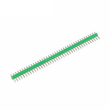 Grøn forbindelsesliste 1x40 -2,54, 2 stk.