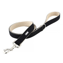 Sort hundesnor til gåture 1,52m HUGGY DOGGY M