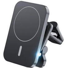 MAGSAFE INDUKTIV OPLADDER TIL IPHONE 15W MAGNETISK BILHOLDER