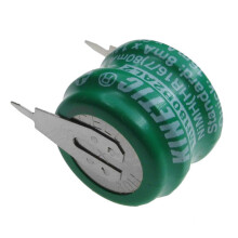 2,4V 80mAh NiMH-batteri med 2 ben