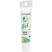 Gelfarve SPRING GREEN 30g fødevarefarver