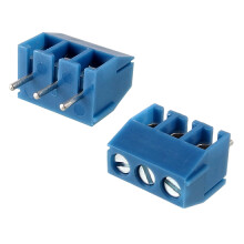 ARK 3-benet printkortstik, 250V, 10A, 5-pak