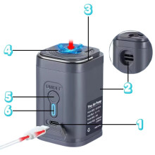 Elektrisk pumpe 107C4-4700 Sort