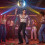 Mens Sparkling Sequins Disco Pants Bells Bottom Pants-White S 8