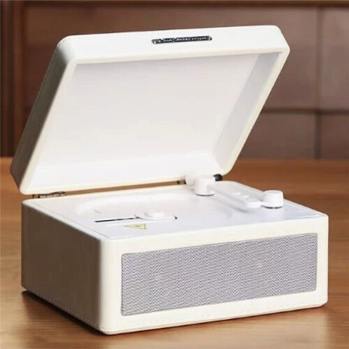 CD Player Multifunctional Tray-Type BTCassette Record Player Audio Turntables USB Drive Playback Infrared Remote Control 2