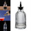 (Round) Glass Bitter Bottle, Decorative Bottles Display Wine Bottle Dasher Bottle for 4