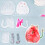 Charm White Silicone Cats Clock Mould Great For Home-movement 8