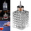 (Square) Glass Bitter Bottle, Decorative Bottles Display Wine Bottle Dasher Bottle for 3