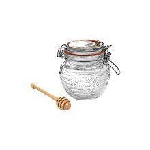 Honningkrukke med øser, gaveemballage / Kilner