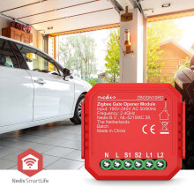 Interrupteur d'alimentation SmartLife | Zigbee 3.0 | 2,5 W | Connexion des bornes | Application disponible pour : Android / IOS