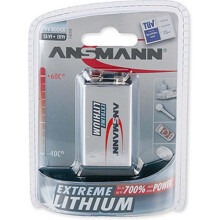 Pile au lithium extrĂŞme 9V