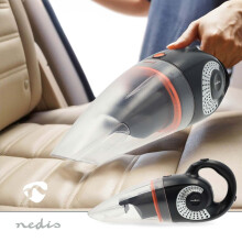 Aspirateur Ă main | 90 W | Rechargeable | Sec / Humide | Li-Ion | Noir / Gris / Orange