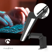 Barre lumineuse de moniteur | 40 cm | Intensité variable | LED | Contrôle tactile | ABS / Aluminium