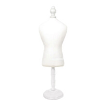 (White) Dog Dress Display Stand Doll Model Rack for Doll Clothes cat and dog Clothes