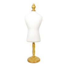 (Wood Color) Dog Dress Display Stand Doll Model Rack for Doll Clothes cat and dog Clothes