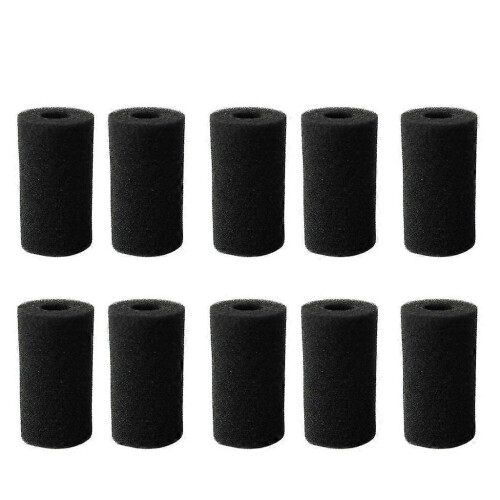 (3.5x6cm hole 1 cm) 10xCompatible Filter Intake Sponge Aquarium Filter Sponge Filter Cover 1cm
