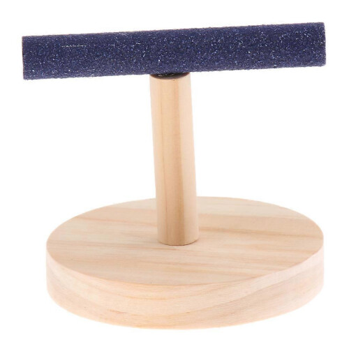 Chew Perch for Cage Stand Platform Pet Parrot Buggie Toy