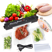 vakuumforsegler TIL fødevareposepakkemaskine + 10 poser