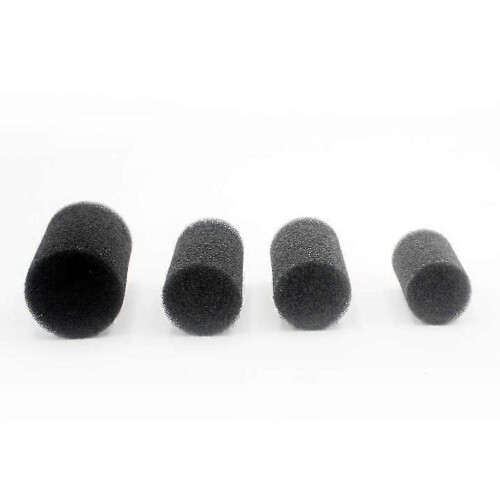 (4x8cm hole 1.5cm) 10xCompatible Filter Intake Sponge Aquarium Filter Sponge Filter Cover 1cm 2
