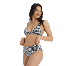 ARENA SWIMWEAR Dame badedragt, rygløs, sort flerfarvet, varenummer 005182/520 D34