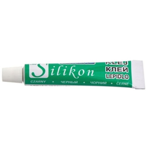 Silikoni 8ml - musta