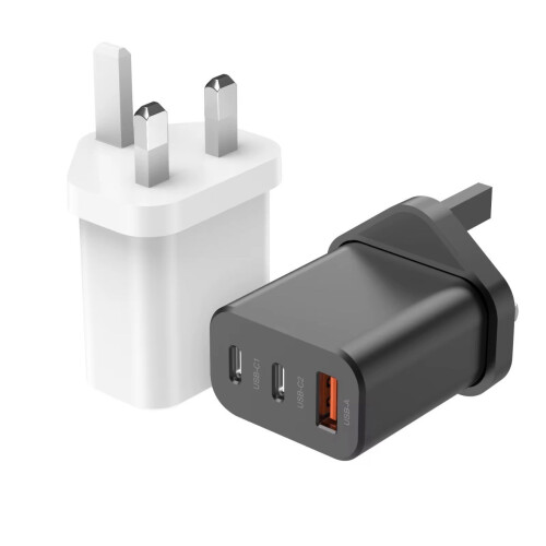 For iPhone 17 16 Pro Max Samsung Fast Charging 30W USB-C PD Plug Charger Cable 2