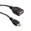 Qoltec OTG 2.0 USB-kabel A-hun | Micro USB B-han | 0,2 m 1