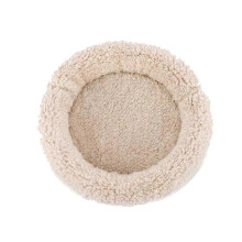 (L, Cream) Hamster Mat Small Animal Bedding Cushion Sleeping Pad Toy