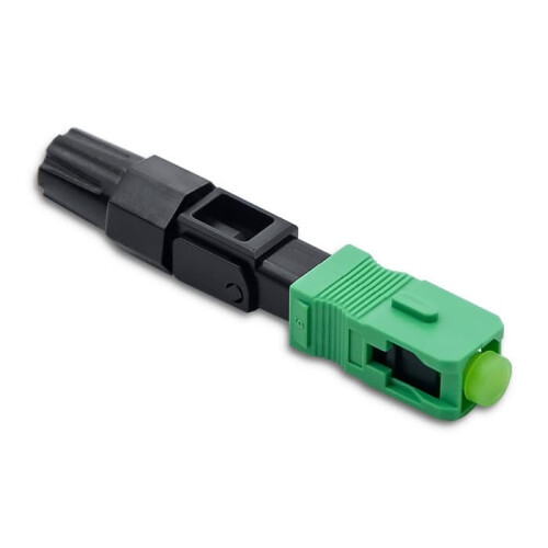 Qoltec SC/APC fiberoptisk hurtigstik | Singlemode | 3,0 mm