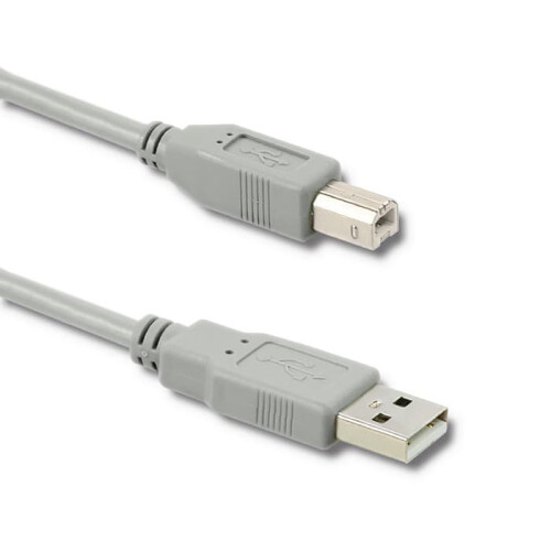 Qoltec USB 2.0-kabel A-han | B-han | 0,19 m