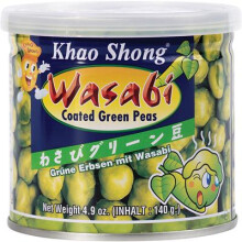 Grønne ærter med wasabi 140g - Khao Shong