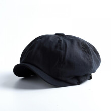 Britische Herren-Schiebermütze aus Baumwolle für Frühling und Herbst, vielseitig kombinierbar, Vintage-Stil, achteckig, Herren-Schiebermütze im