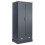 Kendal 2 Door 1 Drawer Wardrobe Slate Blue 5