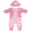 Roupa para boneca de 45 cm (18 polegadas), macacão de lã macio e quentinho para meninas, ideal para outono e inverno. 1