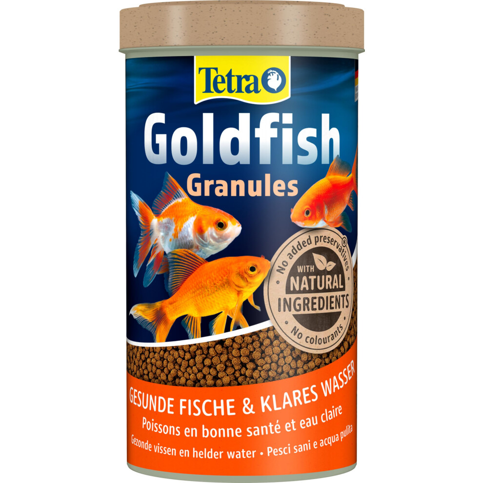 Tetra Goldfish Complete Floating Granules For Goldfish/Cold Water Fish, Multi-Co