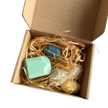 Piedras apiladas de colores para niños, bloques de construcción de pequeñas piezas para educación temprana, juguetes musicales apilados y