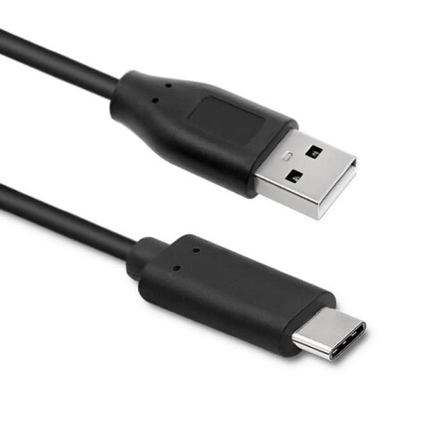 Qoltec USB 3.1 Type C Han-kabel | USB 2.0 A Han-kabel | 0,25 m