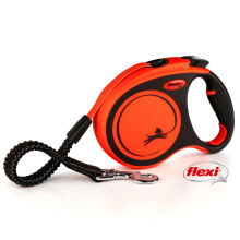 flexi Xtreme L | 5 m Extra resistant Retractable Tape Leash for Dogs up to 65 kg