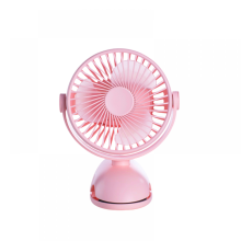 USB mini genopladelig bilklemme dobbelt batteri ventilator lys tone bærbar klemme ventilator strømopbevaring opladning lille ventilator
