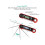 Digital Meat Thermometer Instant Read Cooking Thermometer - LCD Backlight Kitchen Oven BBQ Thermometer 1