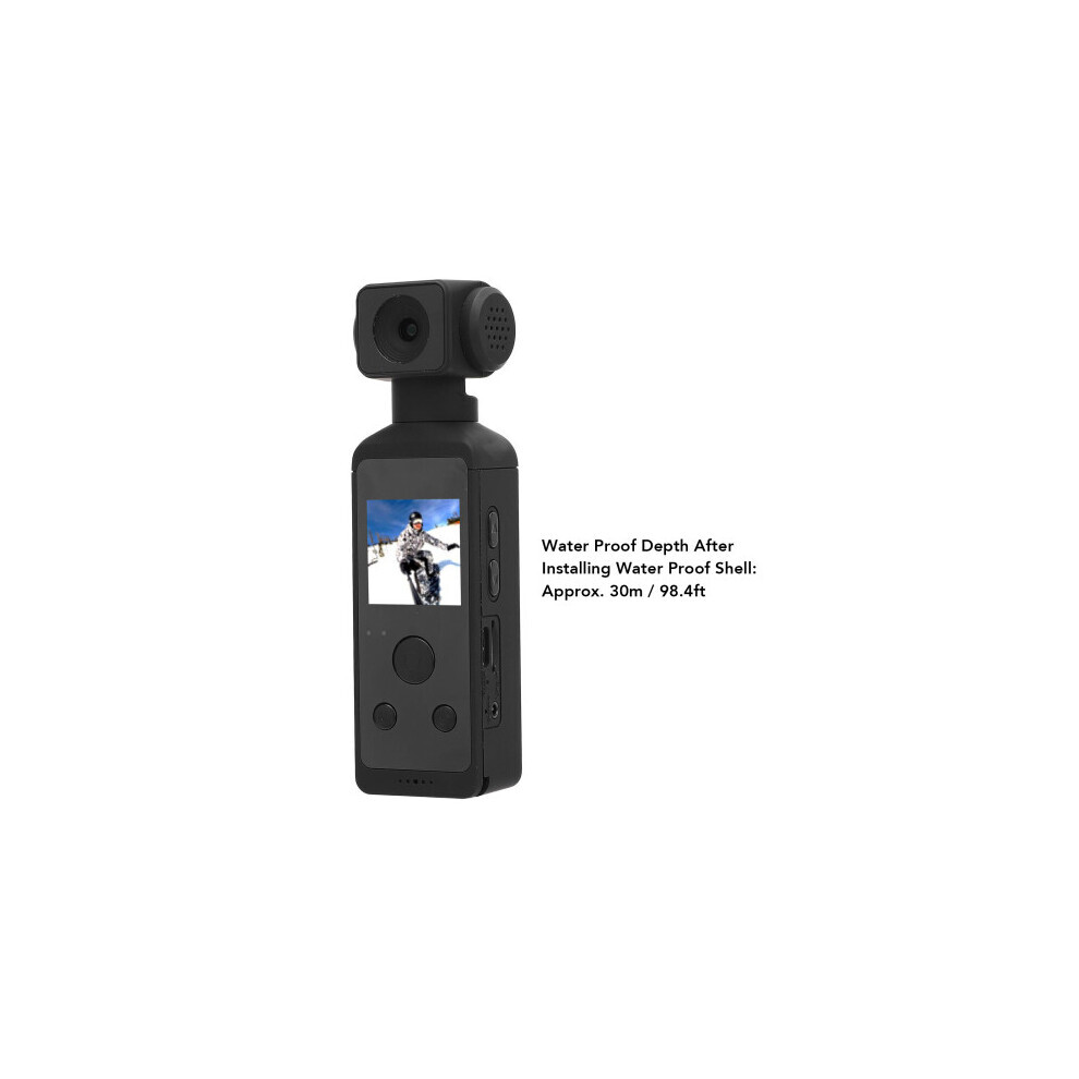 5K Hd Action Sports Camera Rotatable 1.33In Wifi Vlog Cam New 7063431124618