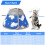 Soft, Adjustable Pet Recovery Collar & Cone - Stops Licking, Ideal for Post-Surg 2