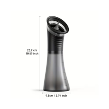 Ear Cleaner Rechargeable for Removing Earwax Integrated Dry and Dirty Storage Replaceable Nozzle Visual Sewage Recovery Window